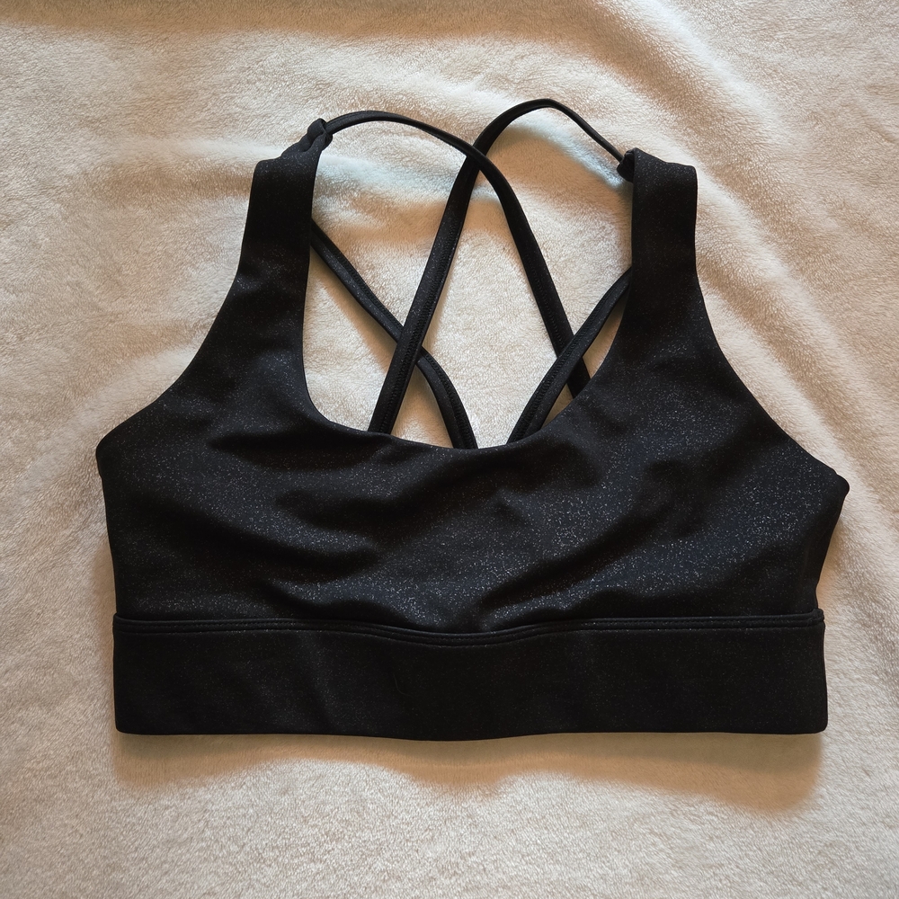Black Women's Sports Bra